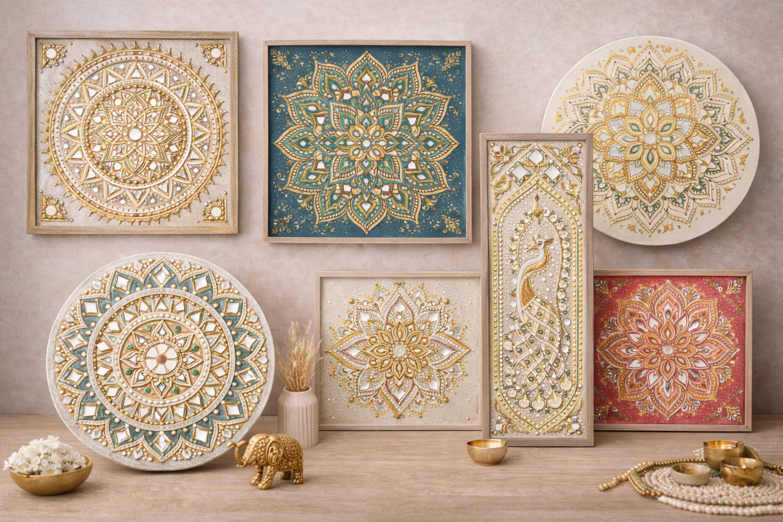 Lippan & Mandala Art